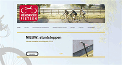 Desktop Screenshot of fietsenhendrickx.be